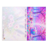 Schneckenpost Notizblock (Vorderseite)