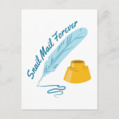 Schneckenpost Postkarte (Vorderseite)