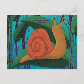 Schneckenpost Postkarte 10er-Pack