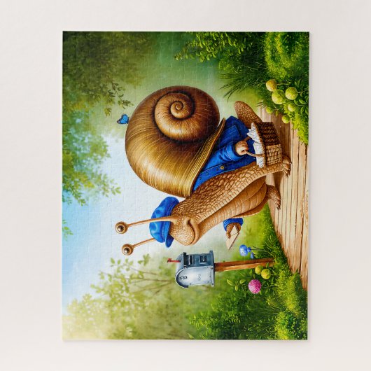 Schneckenpost Puzzle (Vertikal)