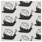 Schneckenpost Stoff (Muster)