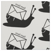 Schneckenpost Stoff (Nahaufnahme)