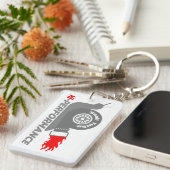 Schneckenturbo Hi-Performance Schlüsselanhänger (Vorderseite rechts)