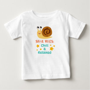 Schneckenvibes Chillout und entspannter T - Shirt