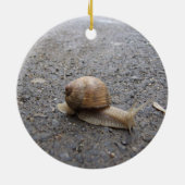 Schneckenwanderung Keramikornament (Hinten)