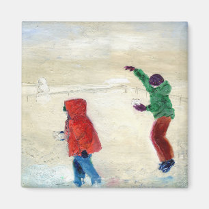 Schnee! 2014 magnet