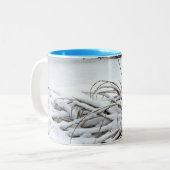 Schnee 2 zweifarbige tasse (Vorderseite Links)