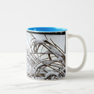 Schnee 2 zweifarbige tasse