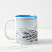 Schnee 2 zweifarbige tasse (Links)