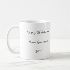 Schnee abgewischte Rotwild-Silhouette-Malerei Tasse