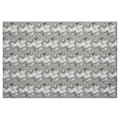 Schnee-Abstrakt Stoff (Fat Quarter (45,7 x 55,9 cm))
