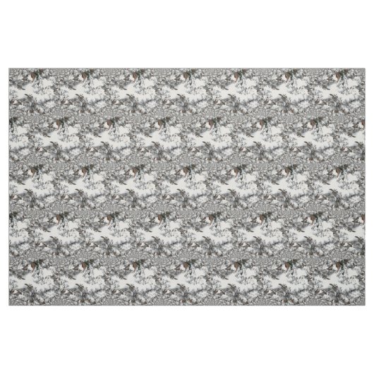 Schnee-Abstrakt Stoff (Fat Quarter (45,7 x 55,9 cm))