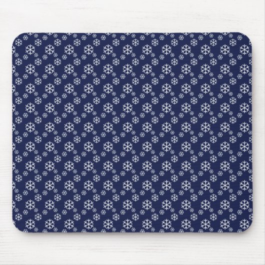 Schnee am Heiligabend Mousepad (Vorne)