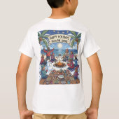 Schnee am Meer T-Shirt (Rückseite)