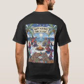 Schnee am Meer T-Shirt (Rückseite)