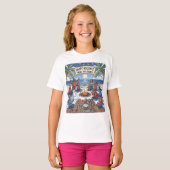 Schnee am Meer T-Shirt (Vorne ganz)
