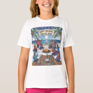 Schnee am Meer T-Shirt