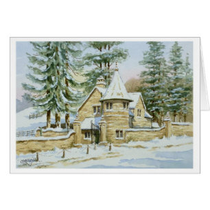 Schnee am Stowell Häuschen-Tor