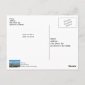 Schnee am Table Rock Lake Danke Postcard Postkarte (Rückseite)