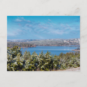 Schnee am Tafelrocksee Postkarte