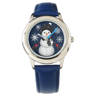Schnee Armbanduhr