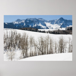 Schnee auf Dallas Divide Poster