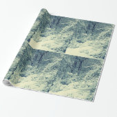SCHNEE AUF DEM BRANCHENverpackungspapier Geschenkpapier (Ungerollt)