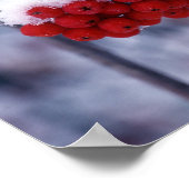 Schnee auf den Bergen Europas, Utah. Poster (Ecke)