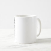 SCHNEE AUF DEN BRANCHEN KAFFEETASSE (VorderseiteRechts)