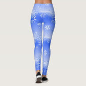 Schnee auf den Hügeln Leggings (Rückseite)