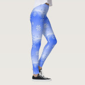 Schnee auf den Hügeln Leggings (Rechts)
