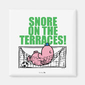 Schnee auf den Terrassen! Magnet (Vorne)