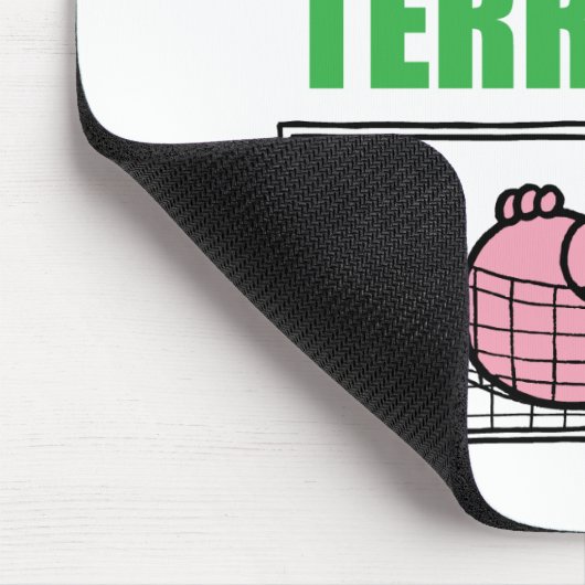 Schnee auf den Terrassen! Mousepad (Ecke)