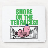 Schnee auf den Terrassen! Mousepad (Vorne)