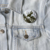 Schnee auf Evergreen Branchen Button (Beispiel)