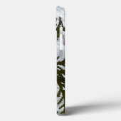 Schnee auf Evergreen Branchen Case-Mate iPhone Hülle (Rückseite / Links)