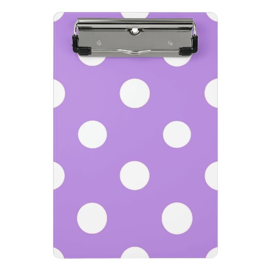 Schnee auf Lilac Notebook Mini-Zwischenablage Mini Klemmbrett (Vorderseite)