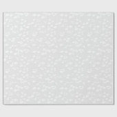 Schnee-Ball-elegantes Weihnachten Geschenkpapier (Flach)