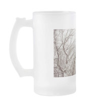 Schnee-Baum-mattierte Tasse