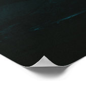 SCHNEE BEDECKTER BERG WÄHREND DES TAGES2 POSTER (Ecke)