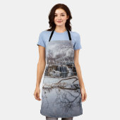 Schnee bei Finley Dam Schürze (Getragen)