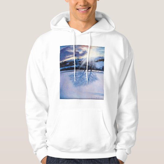 Schnee beschattet 2009 hoodie (Vorderseite)