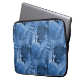 Schnee-Blumen..... Laptopschutzhülle (Vorderseite Links)