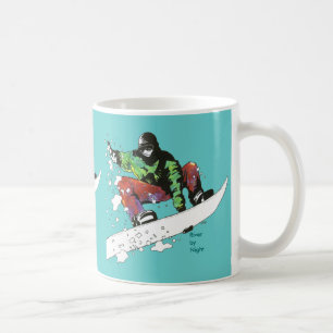 Schnee-Boarding Kaffeetasse