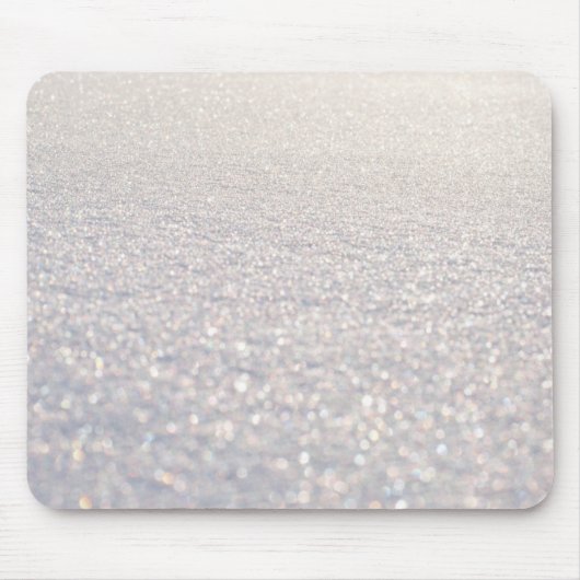 Schnee Bokeh Mousepad (Vorne)