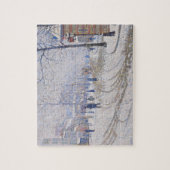 Schnee, Boulevard de Clichy, Paris, 1886 Puzzle (Vertikal)