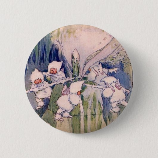 Schnee Button (Vorderseite)