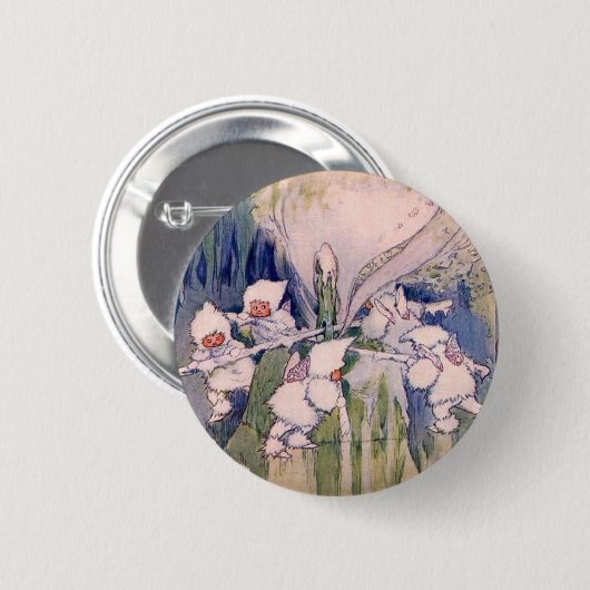 Schnee Button (Vorne & Hinten)