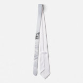 Schnee, der Skisnowboard-Krawatte schnitzt Krawatte (Rückseite)