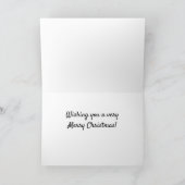 Schnee durch den Schnee Karte (Innenseite)